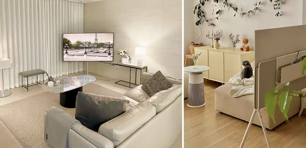 LG OLED TV διακόσμηση