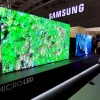 Samsung Micro LED TV demo at IFA 2024
