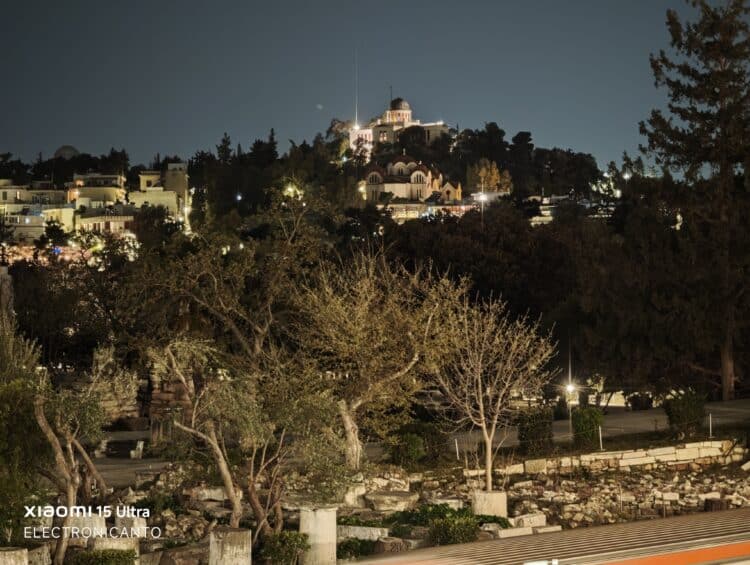 200 MP telephoto nightshot with Xiaomi 15 ultra