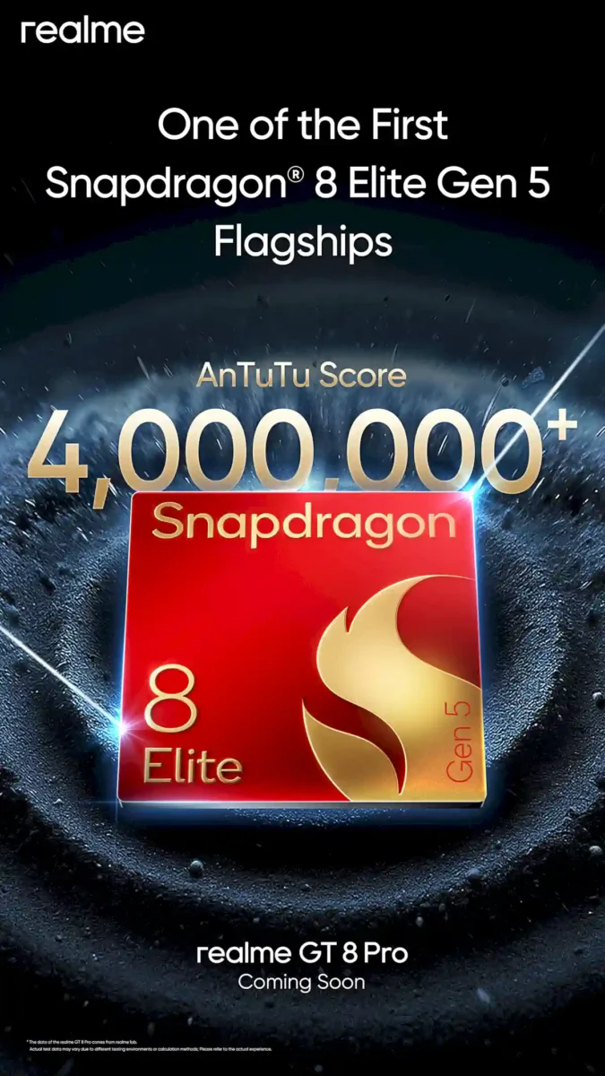 realme GT 8 Pro: Ένα από τα πρώτα flagship Snapdragon 8 Elite Gen 5 στην Ελλάδα