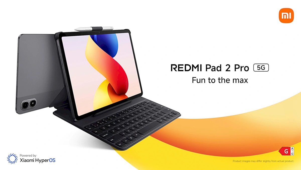 Xiaomi redmi pad 2 pro with keyboard