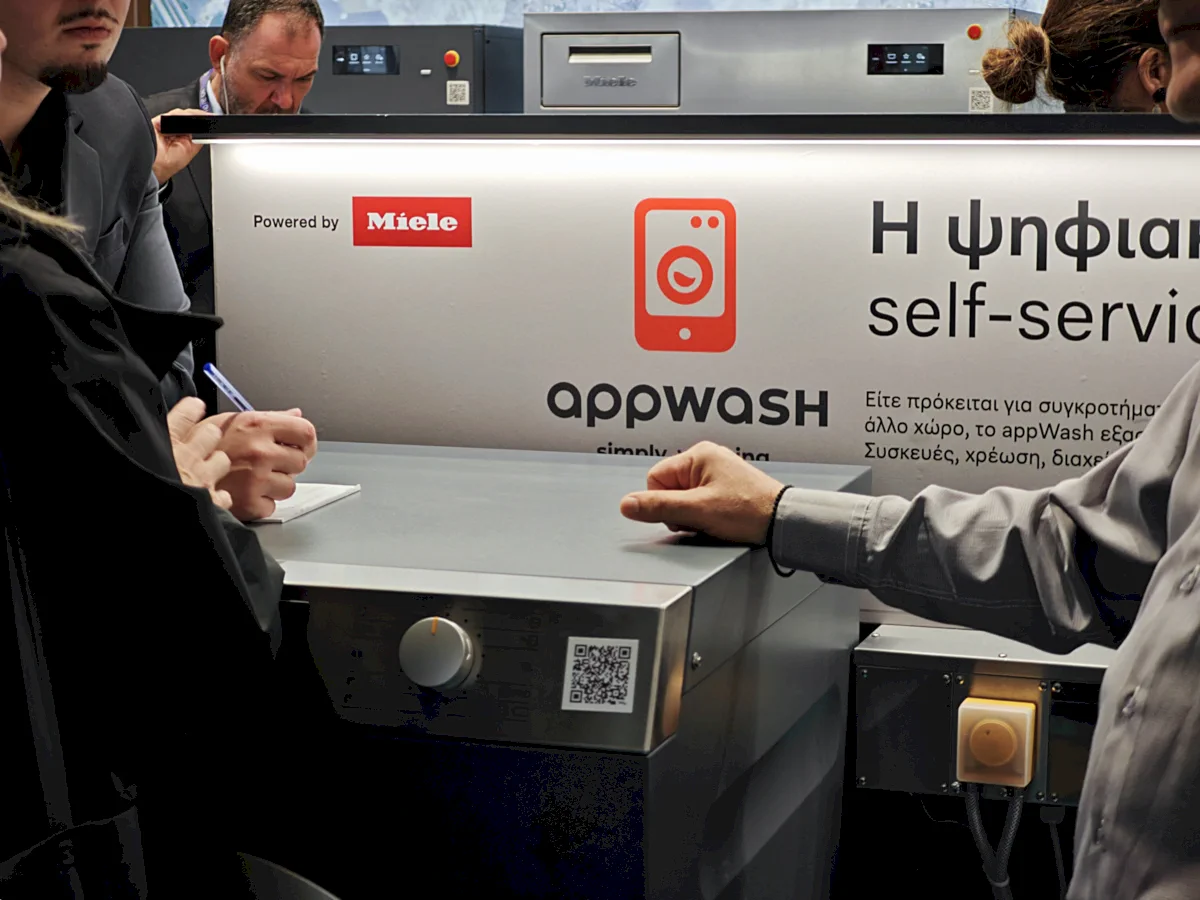 Miele appWash και  PDR 510, photo by Electronicanto at HORECA 20226
