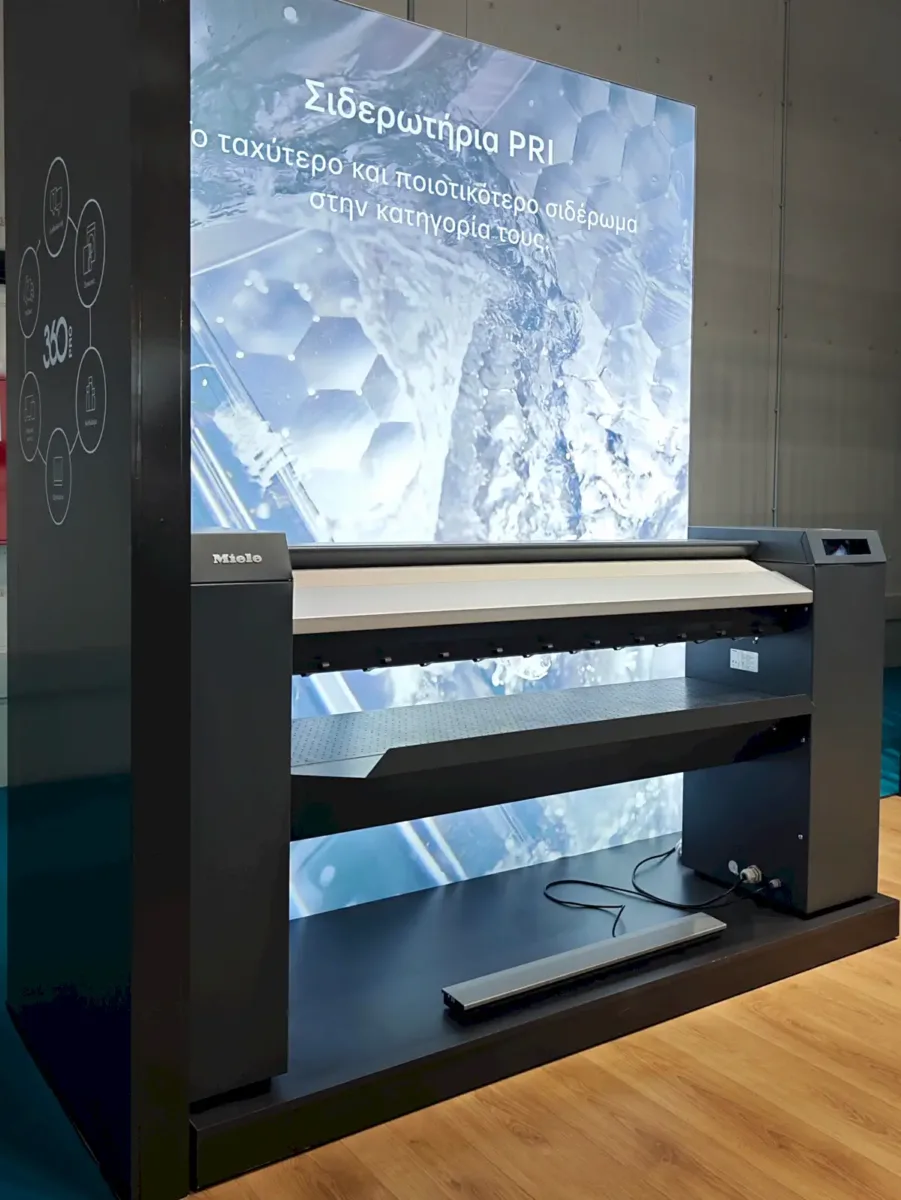 Σιδερωτήριο Miele PRI - φωτό by Electronicanto at HORECA 2026 