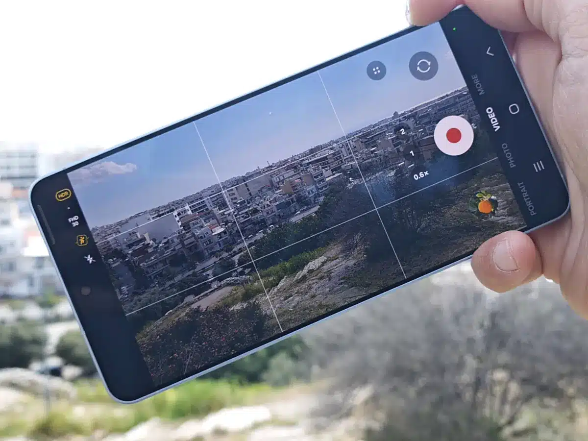 Video Horizon Lock feature at Galaxy S26 Ultra