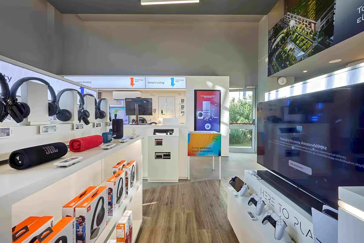 ΔΕΗ TechLiving Zone: Προϊόντα ενέργειας και τεχνολογίας στα καταστήματα ΔΕΗ