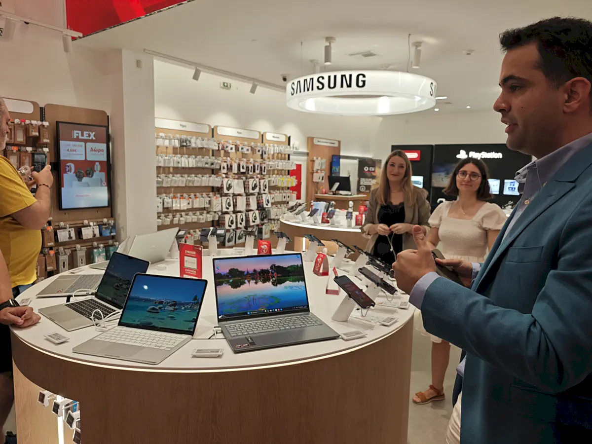 Vodafone: Νέα καταστήματα για να εξερευνήσετε την τεχνολογία