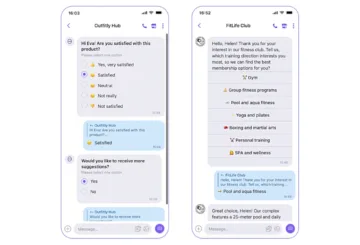 Viber quick replies bussiness messaging
