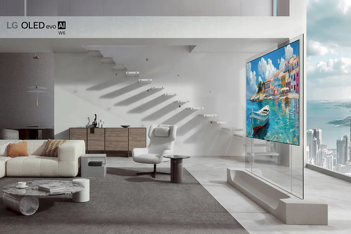 LG OLED evo Wallpaper TV W6