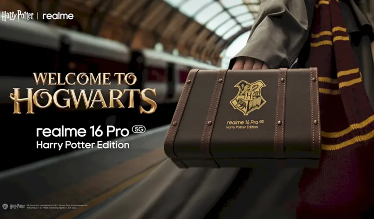 realme x Harry Potter Official Co-branding Announcement Poster Horizontal