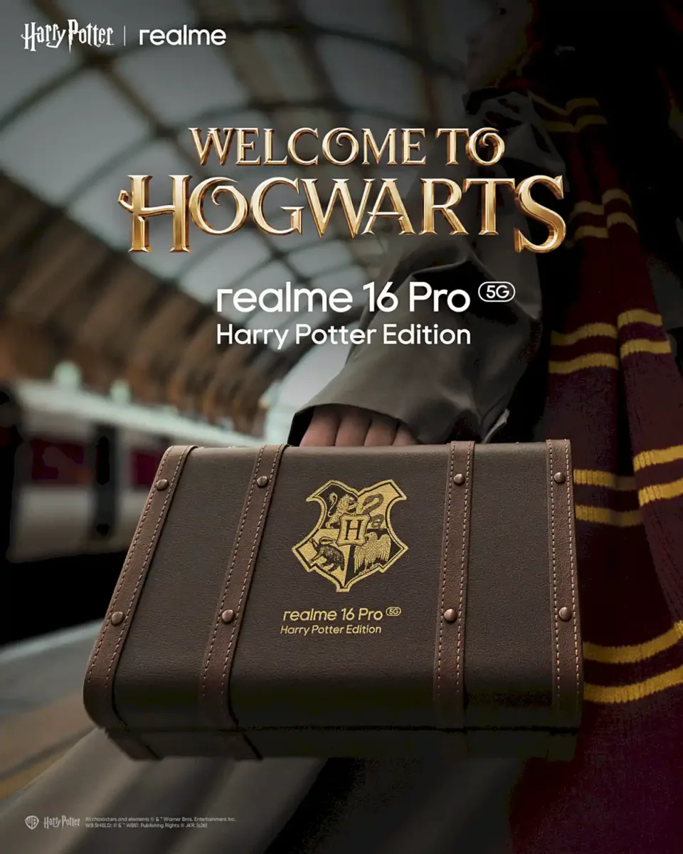 realme x Harry Potter Official Co-branding Announcement Poster Horizontal